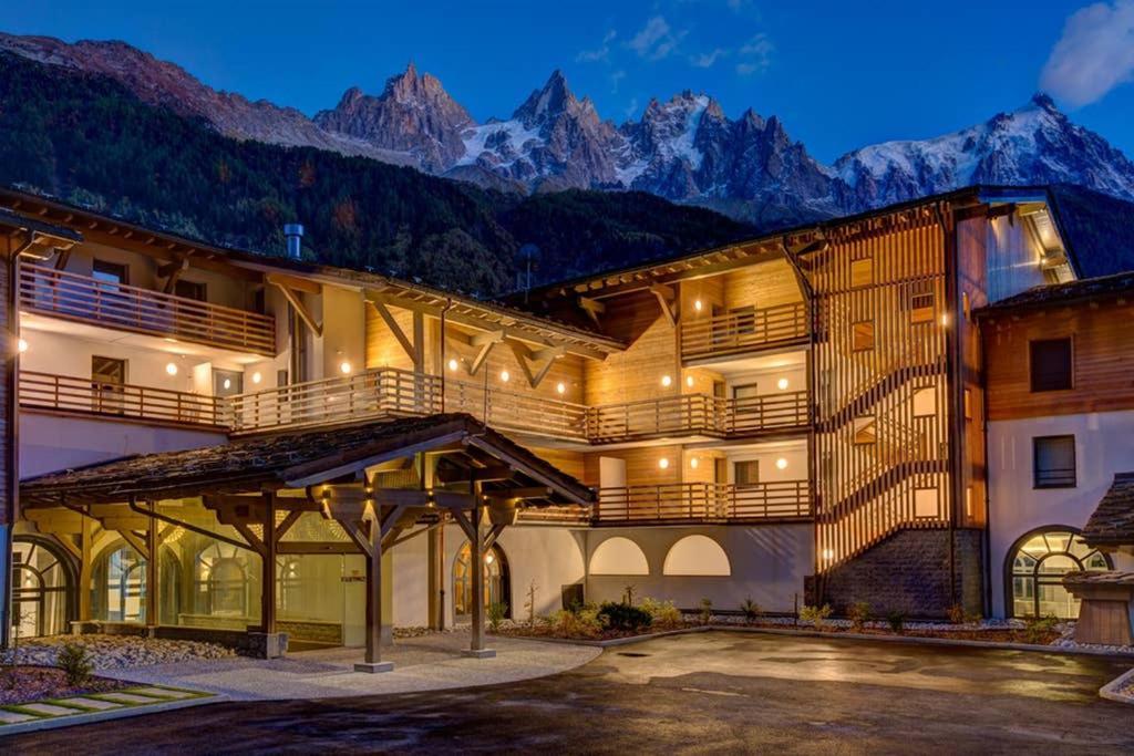 Residence Luxe 5*,Spa & Fitness, La Cordee Appartement 821 Chamonix Exteriör bild